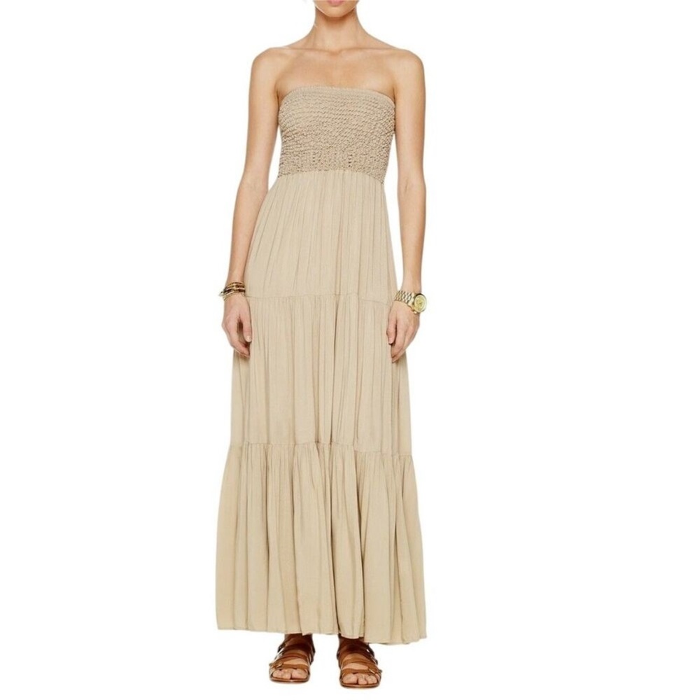 Michael Kors Strapless Maxi Dress